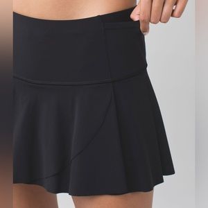 Lululemon Hit Your Stride Skirt Black Size 4